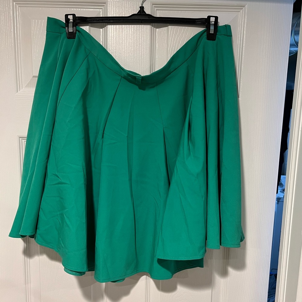 Asos Curve green skirt. Size 18